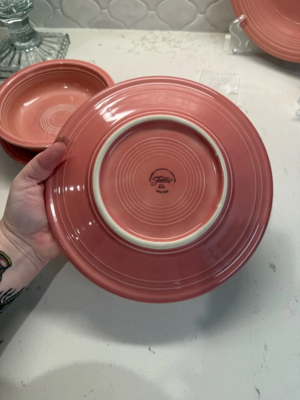 Fiestaware Rose and Betty Crocker Watermelon 4 piece Set - Picture 8 of 16